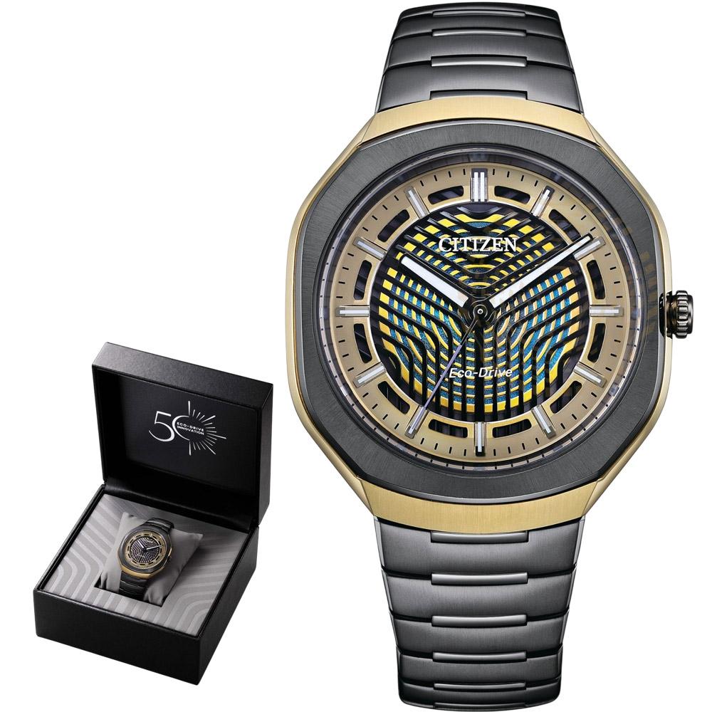CITIZEN 星辰錶 50週年 CREATIVE LAB 系列 光動能 腕錶 男錶 手錶-BJ6560-53W
