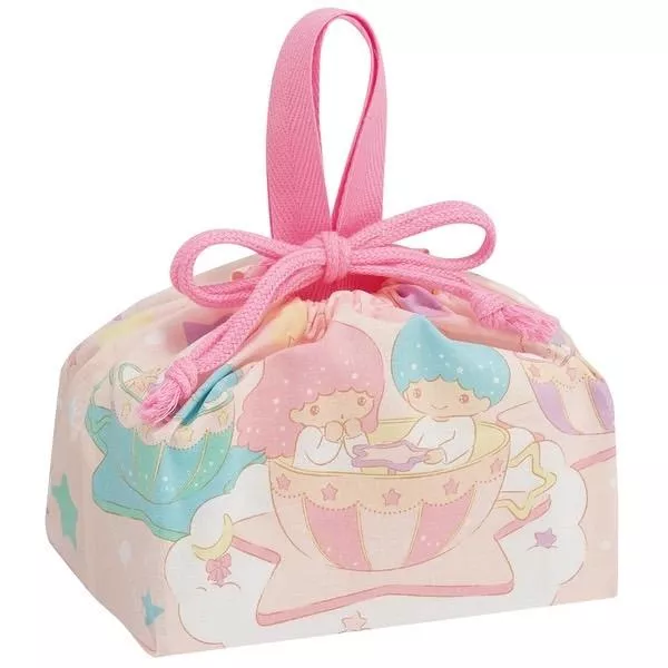 🌟EMO文具🌟正版授權 便當袋 雙星仙子🧚‍♀️小小兵🧊工程車🛻 棉質束口袋 手提袋 收納袋❤️日本進口