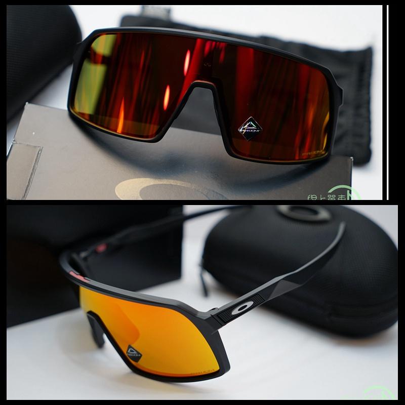 線上單車 OAKLEY SUTRO 9406A20 黑框橘紅片 自行車風鏡  風鏡