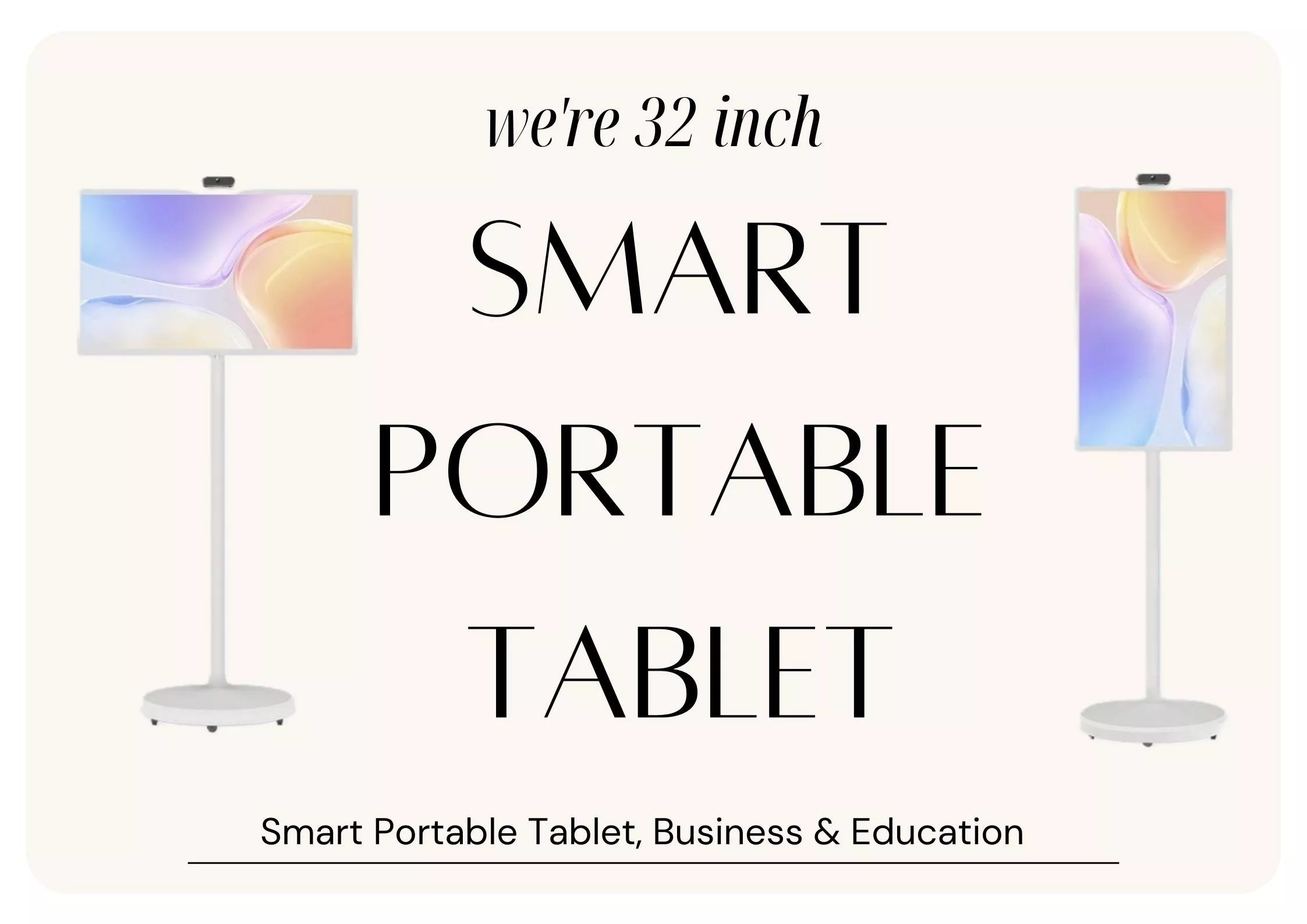 群聯全球智能移動平板 - 32吋