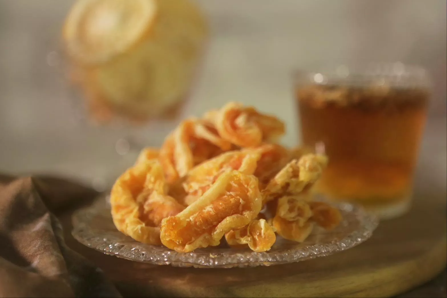 【可泡果乾茶】橘子乾