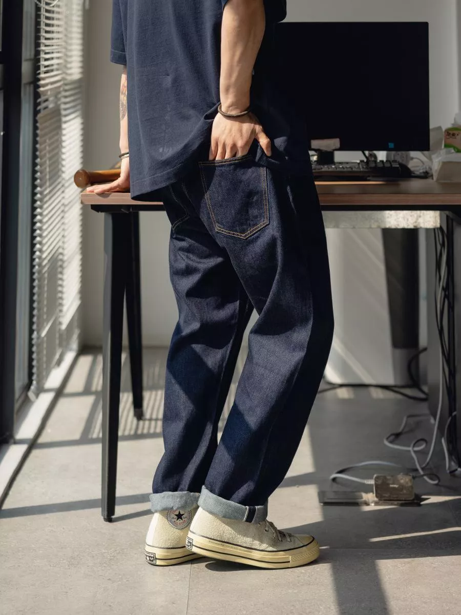 赤耳丹寧牛仔褲