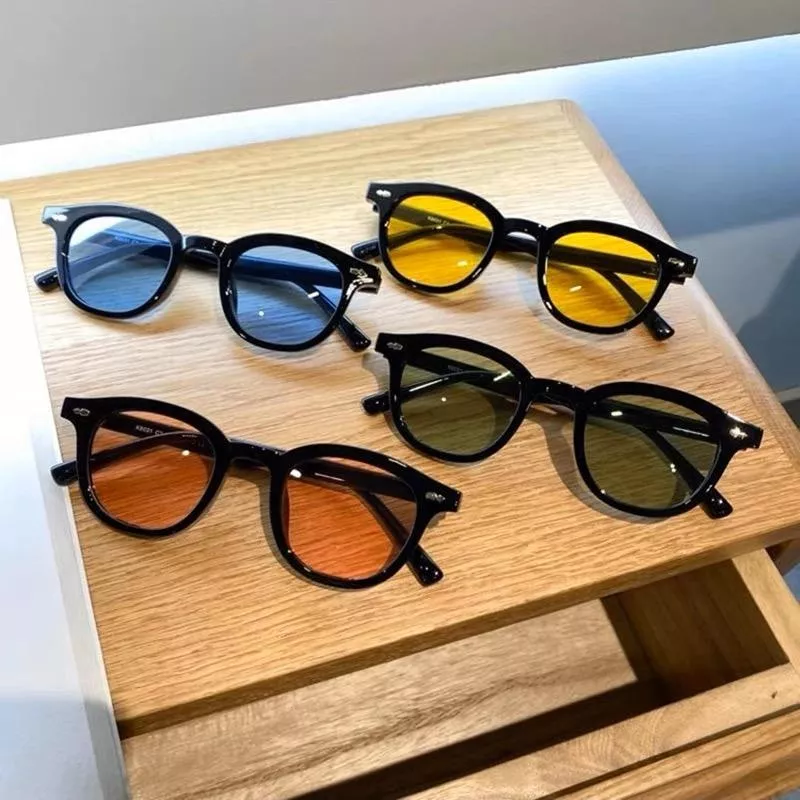 日系小框偏光墨鏡