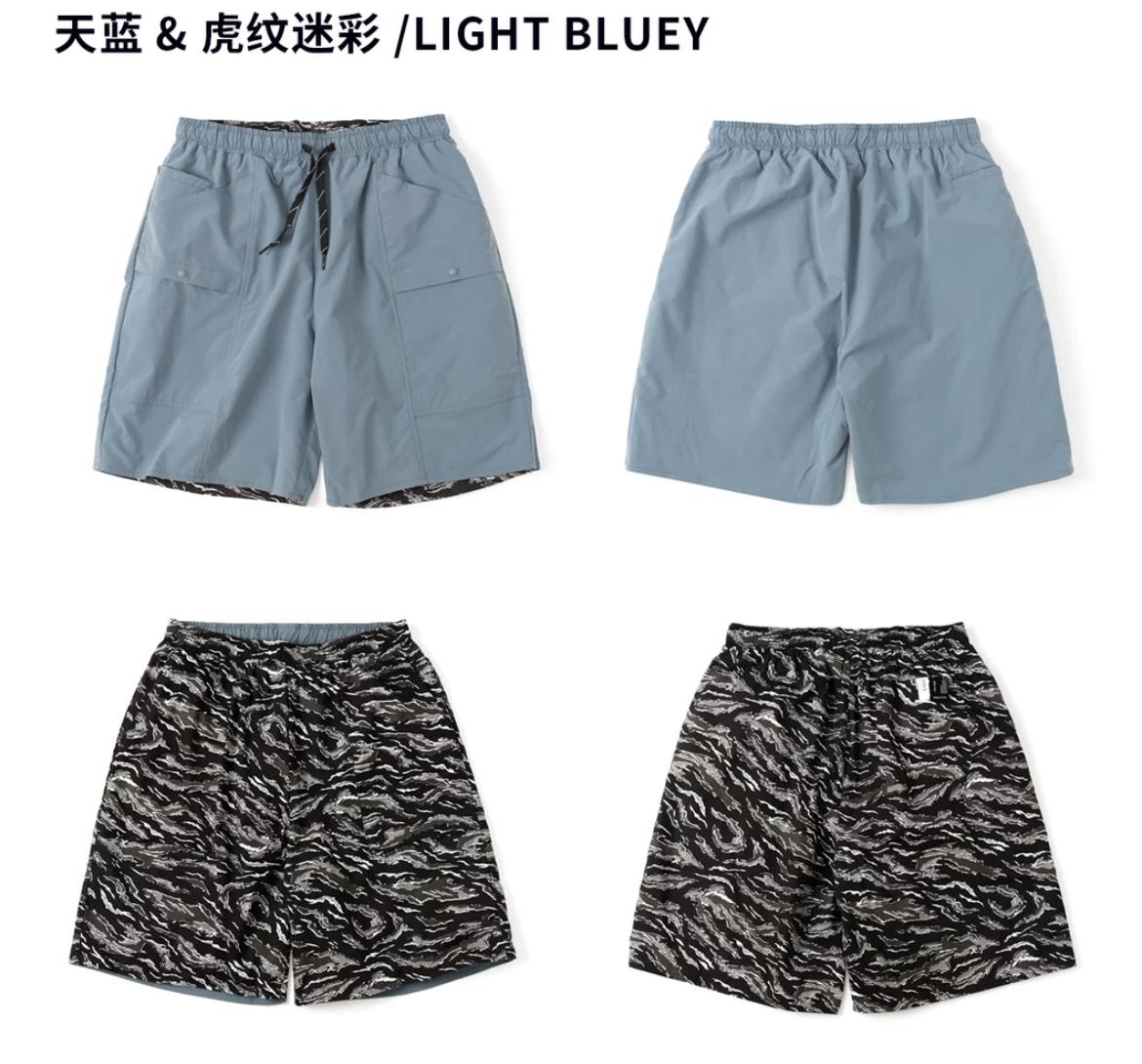 雙面穿迷彩涼感速乾工裝短褲(3色)