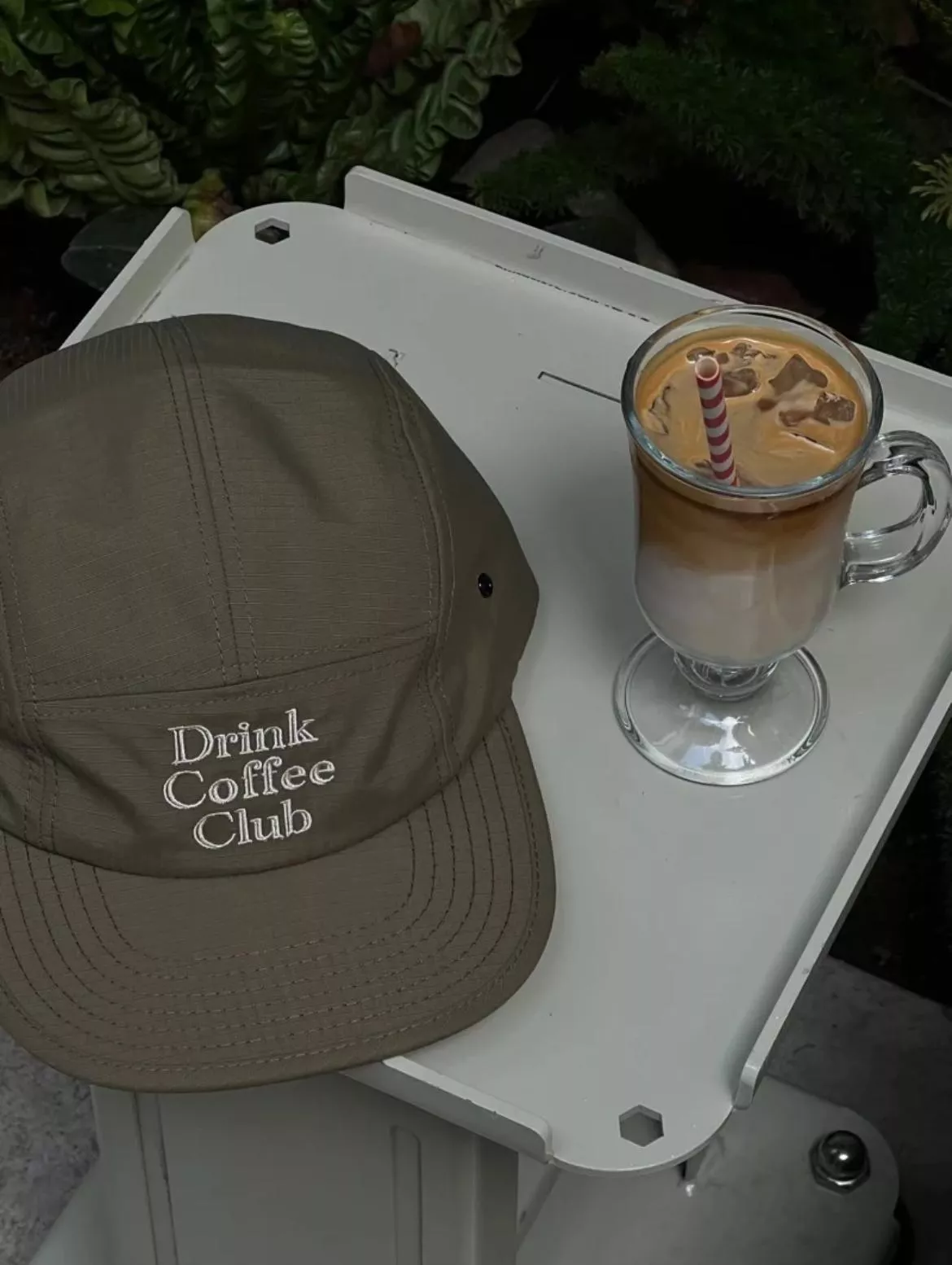 咖啡俱樂部drinkcoffeeclub刺绣五分帽(3色)
