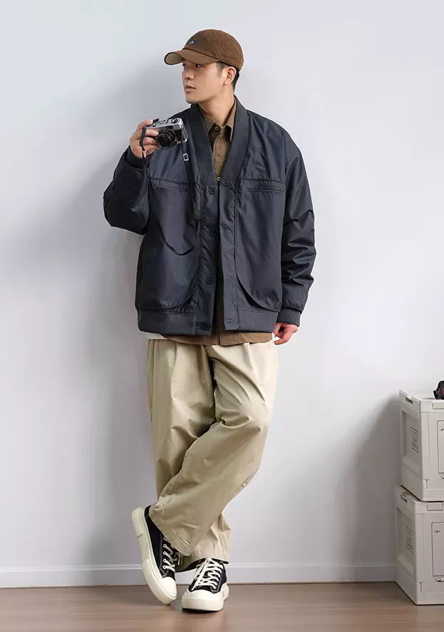 道袍飛行夾克(版型偏大)