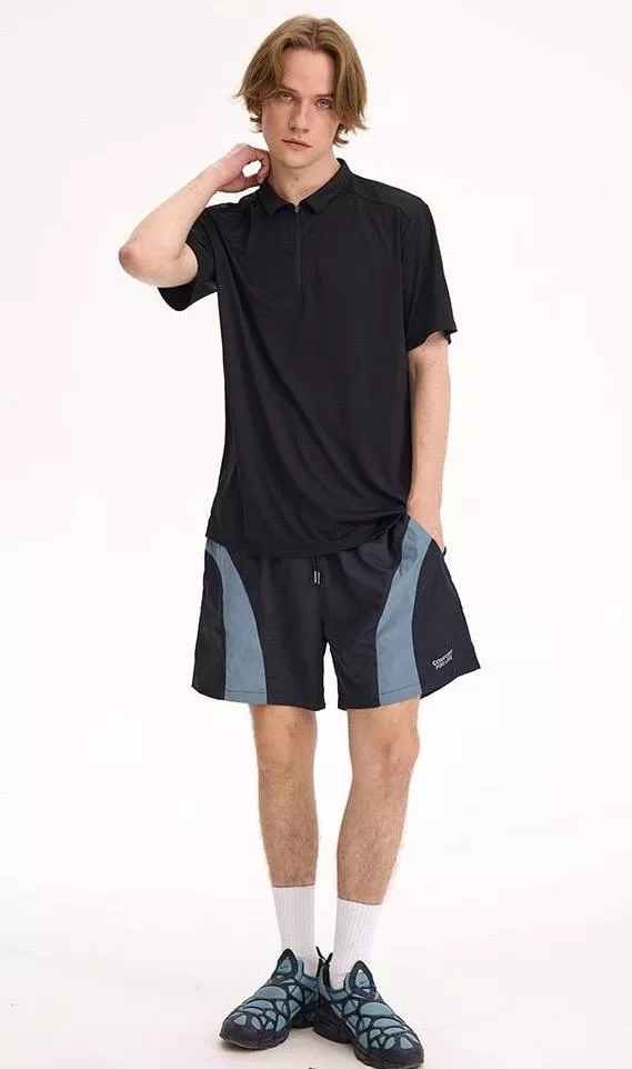 防潑水速乾涼感短褲(2色)