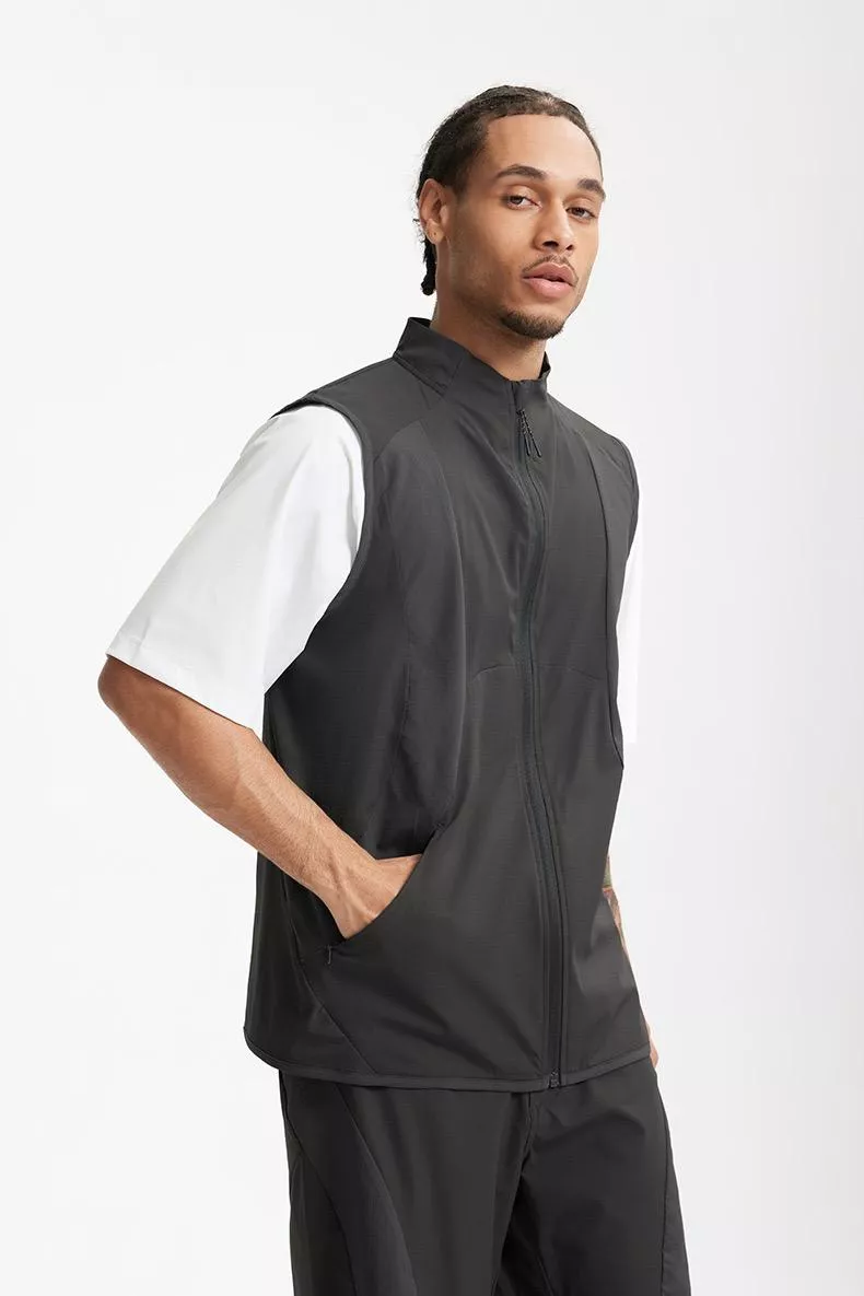 防潑水機能戶外運動背心(3色)