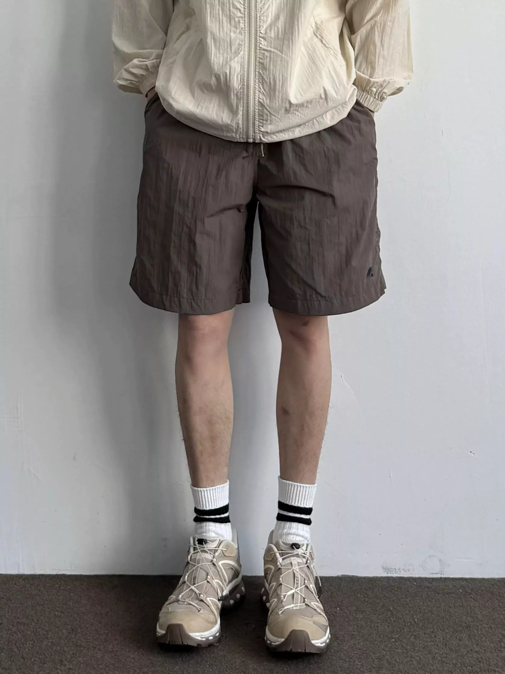 美式休閒速乾五分褲(3色)