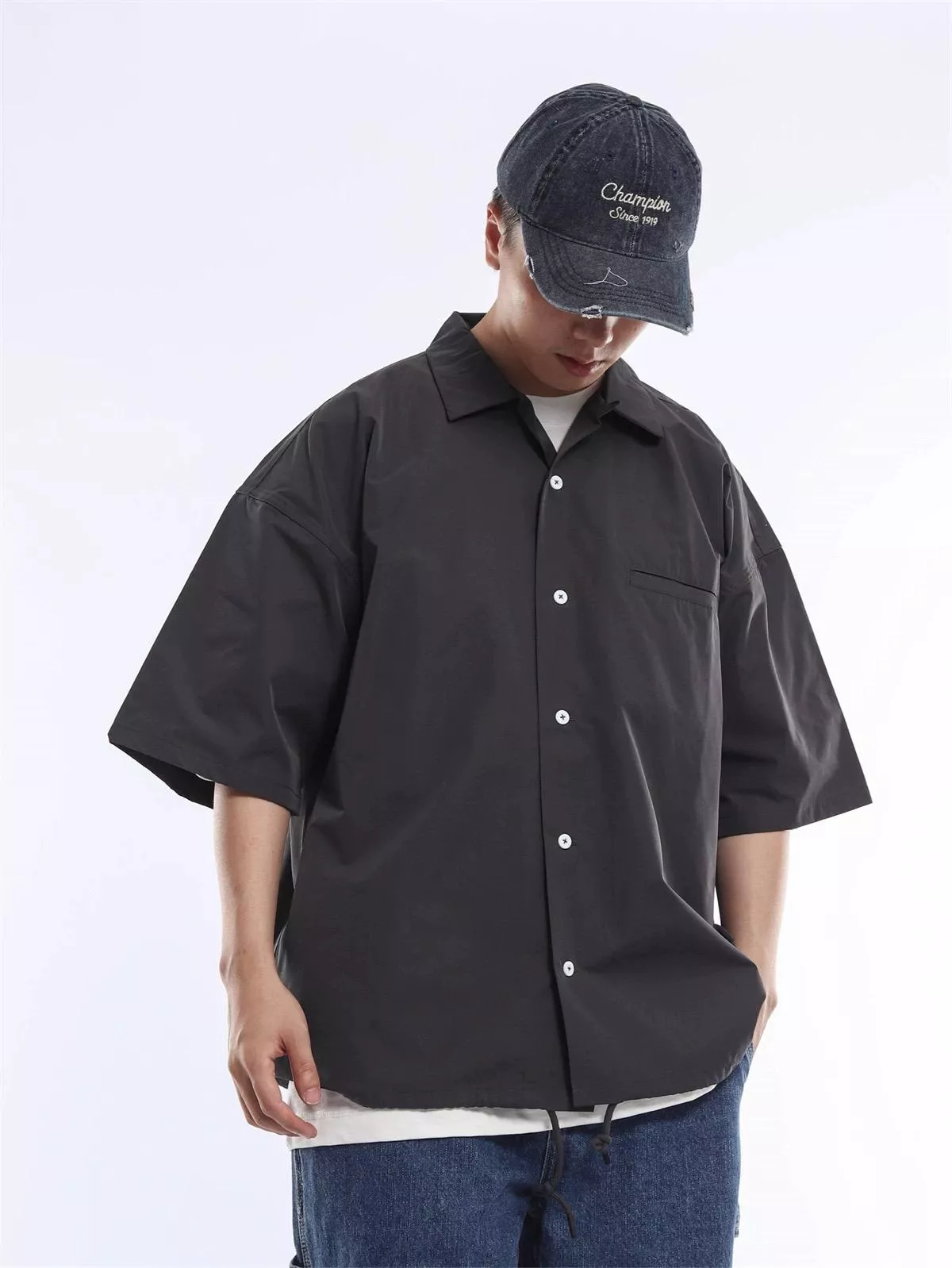 日系戶外防潑水速乾襯衫(3色）