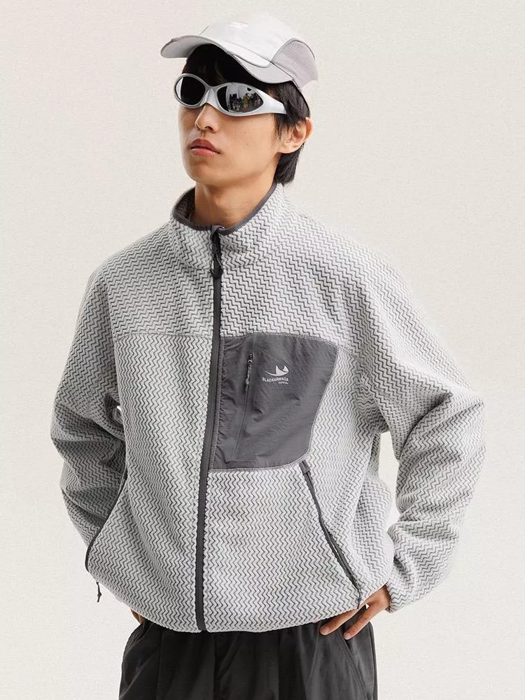 立體剪裁搖粒絨保暖夾克(5色)