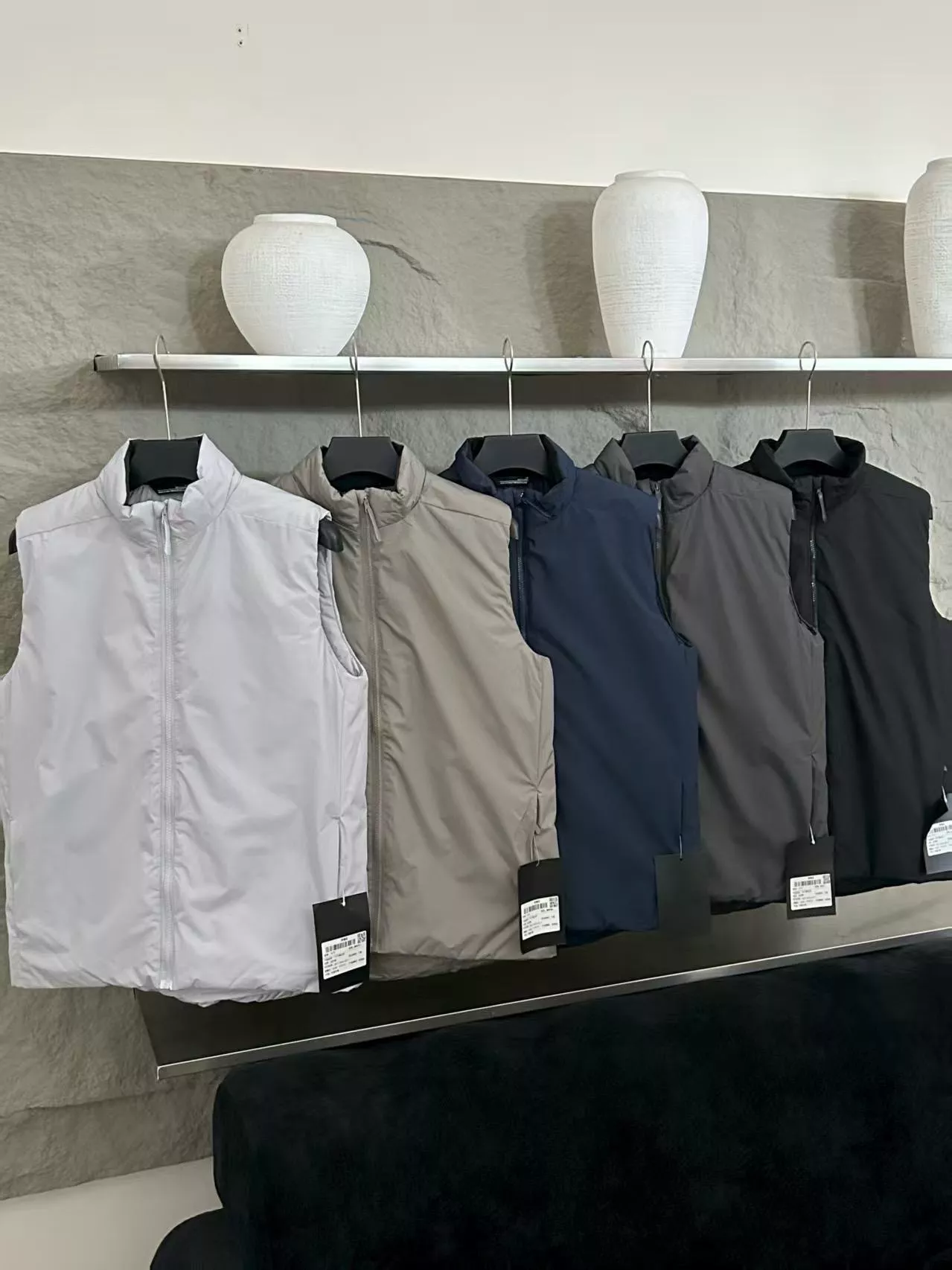 極簡鋪棉背心(5色）