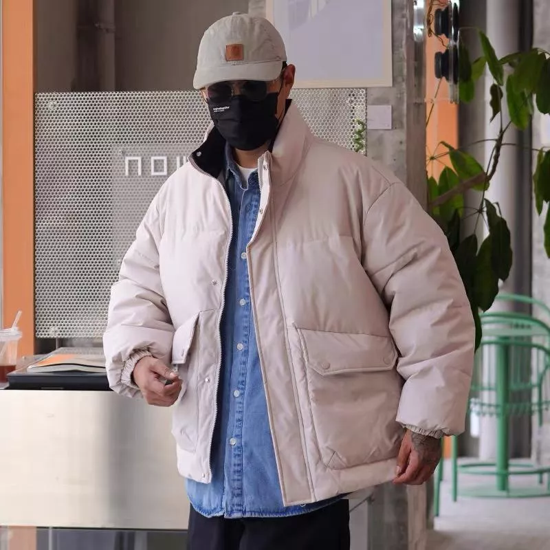 鋪棉立領保暖夾克(3色)