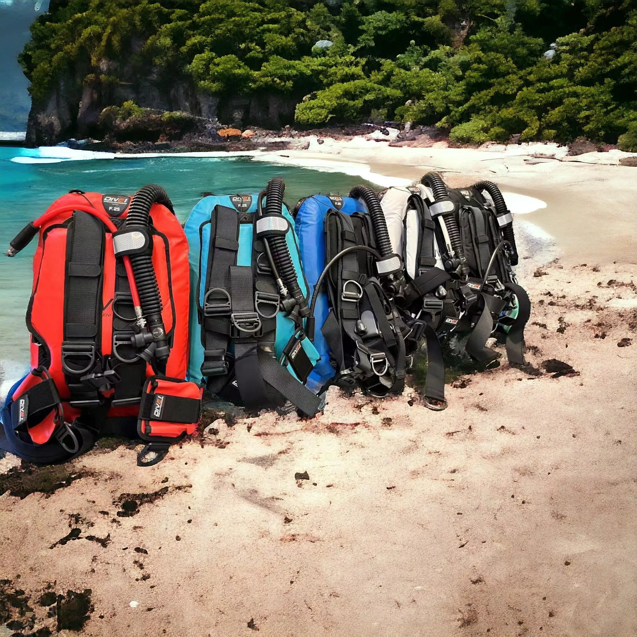 DIVE1 美國極致背囊式BCD