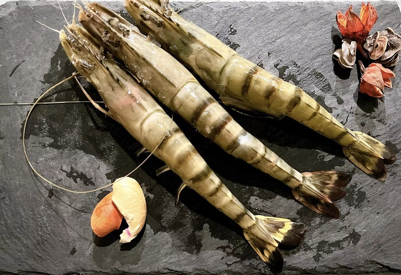 【冰鮮野生斑節蝦(肥豬蝦/熟食)】  8-10隻/組 需提前1天預定