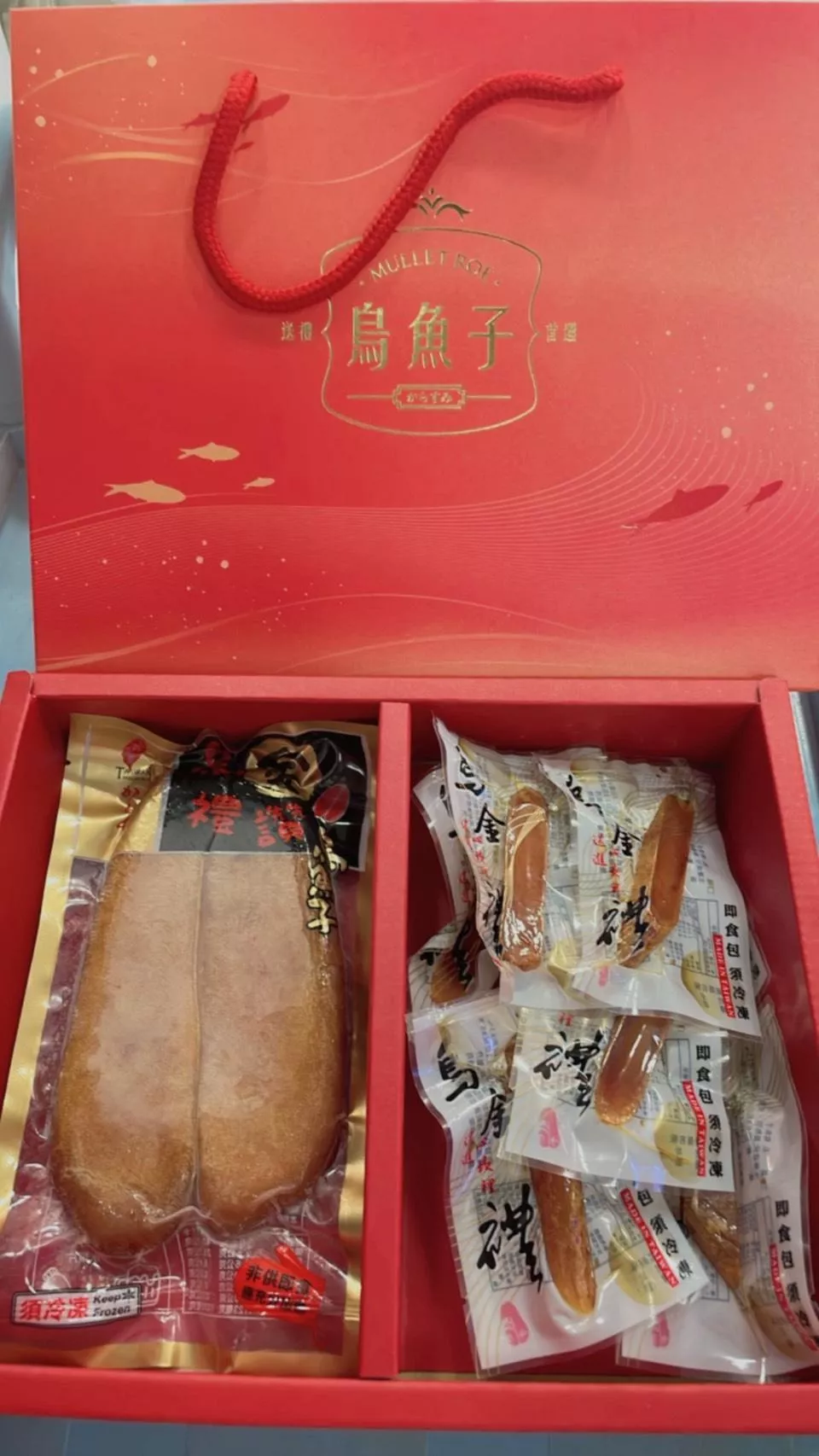 野生烏魚子雙饗禮盒(5兩)