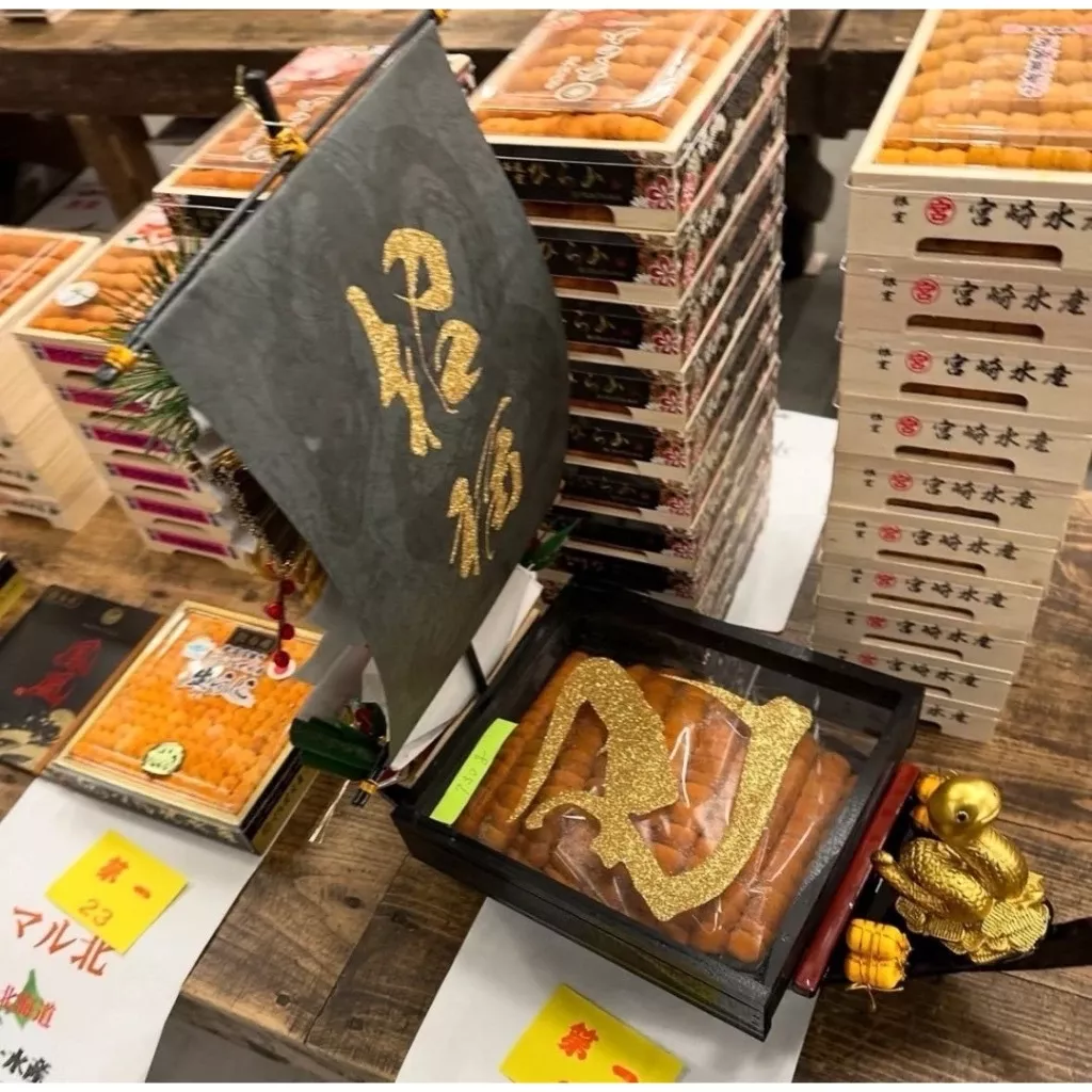 日本北海道【特上船型海膽(迎春版)】空運海膽雲丹# 預購制