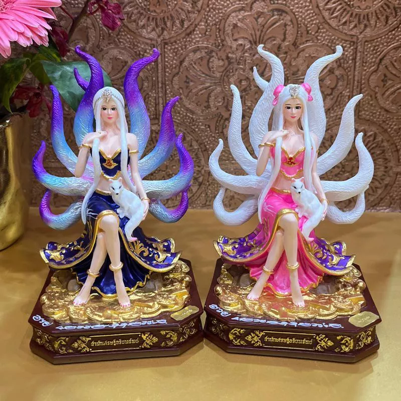 阿贊歐查月夜桃花九尾狐仙小供尊