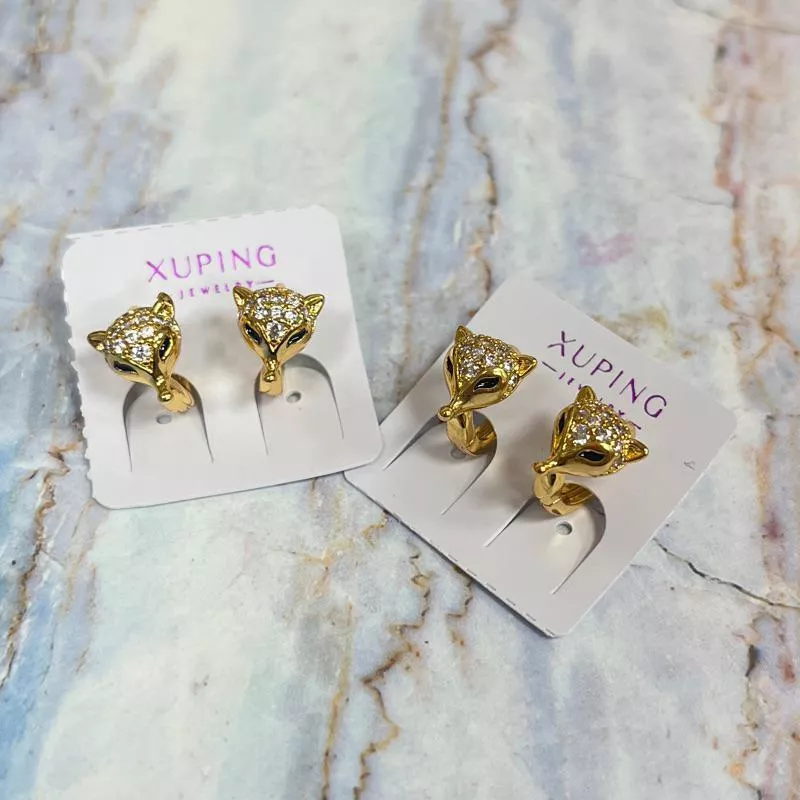 阿贊聲狐仙耳環