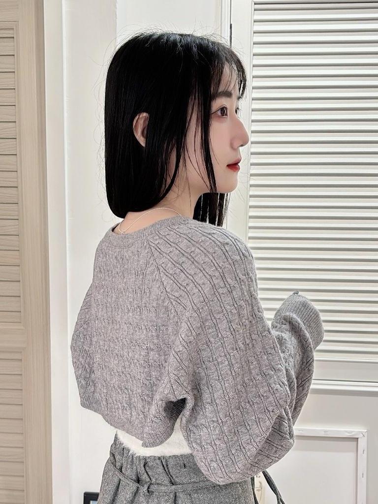 CLMA♡｜🇰🇷 Korea 回頭率滿分| 特殊壓紋柔軟綁帶針織外套 - 兩色