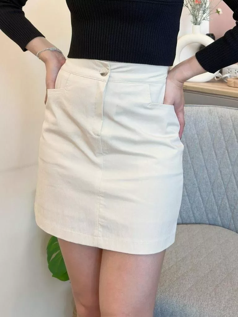 CLMA♡｜🇰🇷 Korea 鄰家少女！日常百搭後鬆緊短裙