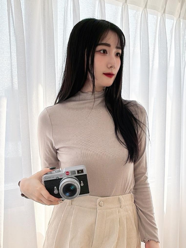 CLMA♡｜🇰🇷 Korea 軟軟QQ！木耳邊微高領內搭打底上衣 - 三色