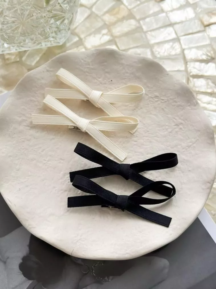 CLMA♡｜🇰🇷 Korea 蝴蝶結緞帶髮夾