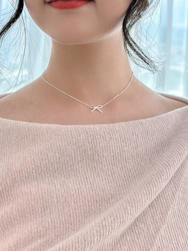CLMA♡｜🇰🇷 Korea Silver 925 純銀蝴蝶結項鍊