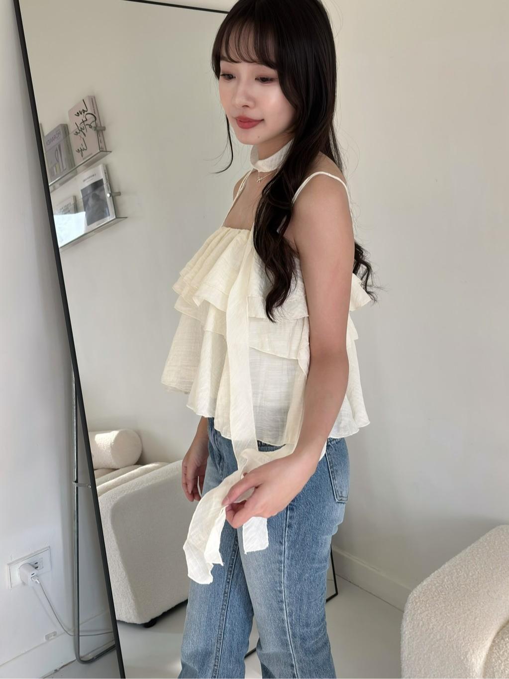 CLMA♡｜ 🇰🇷Korea 繞脖綁帶多層次蛋糕吊帶 SET