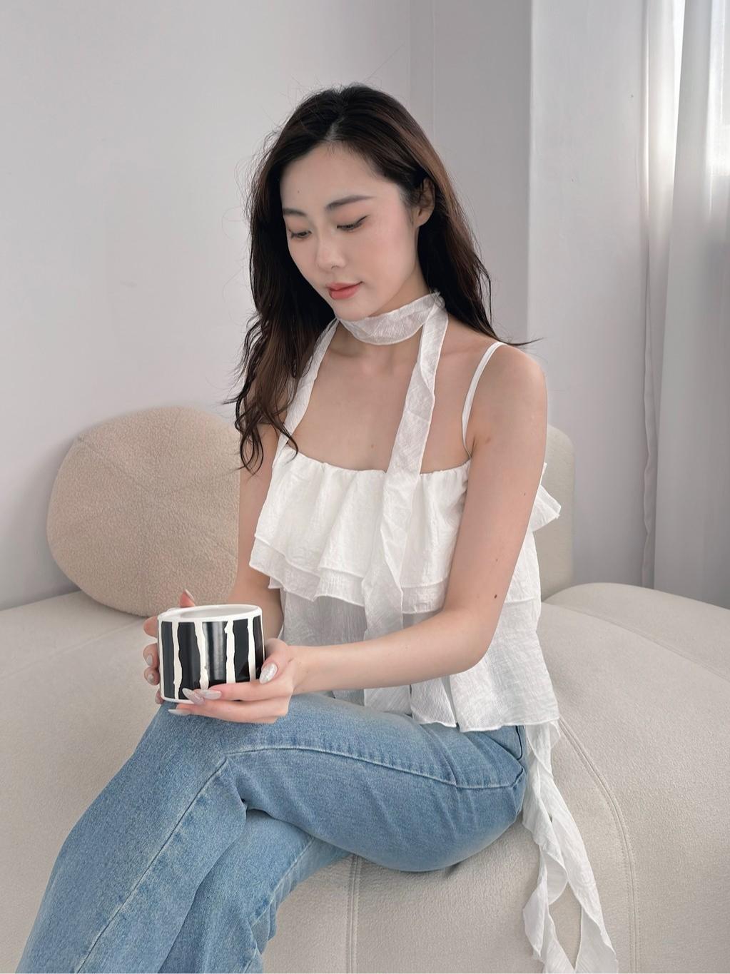 CLMA♡｜ 🇰🇷Korea 繞脖綁帶多層次蛋糕吊帶 SET