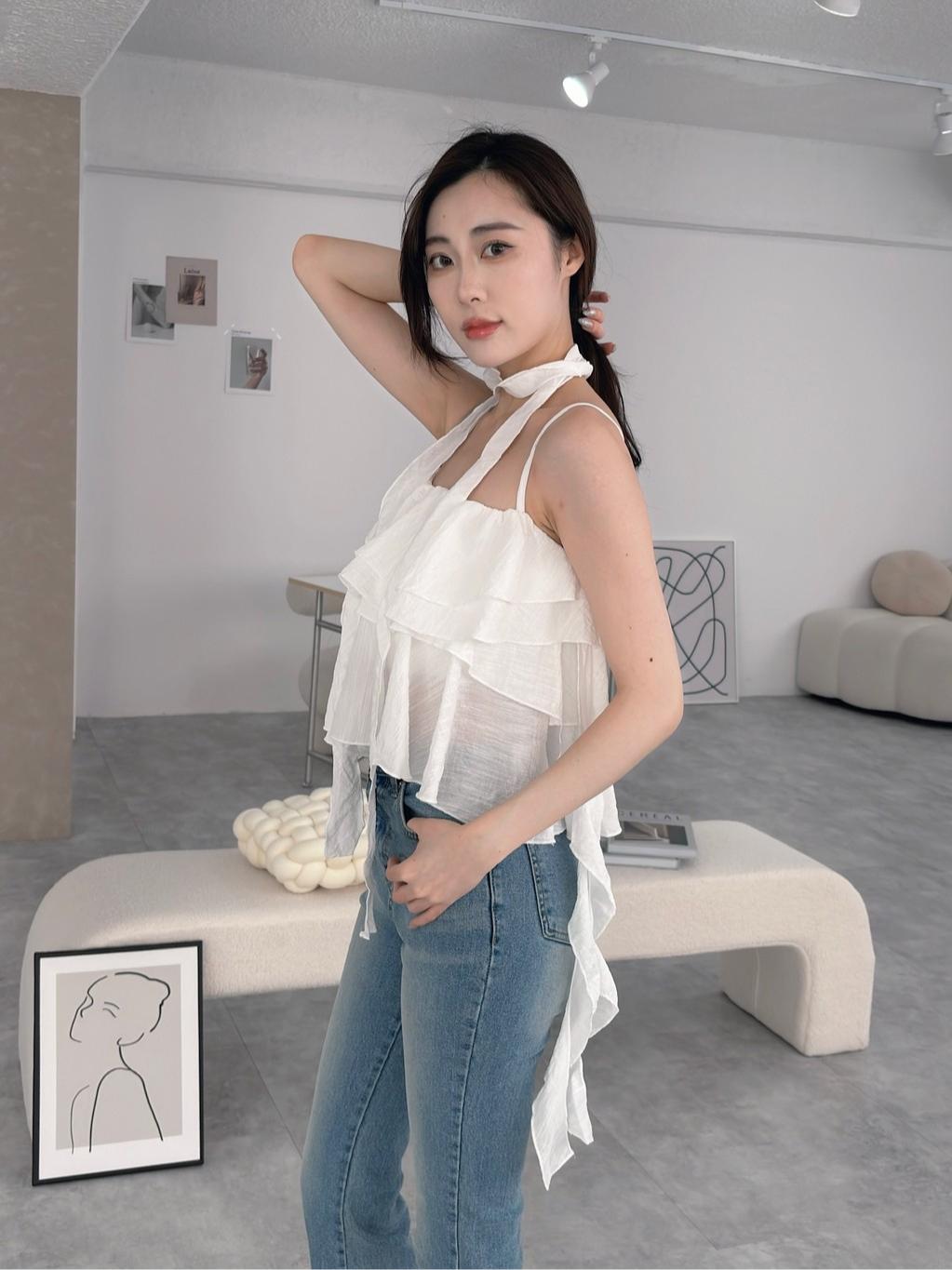 CLMA♡｜ 🇰🇷Korea 繞脖綁帶多層次蛋糕吊帶 SET