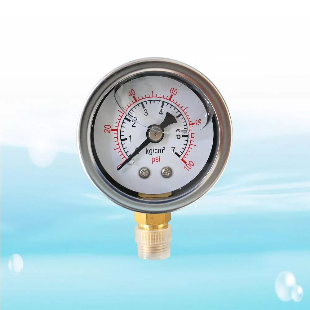 油壓錶/壓力錶/直立式(1/4NPT)直立式7KG~50KG【水易購淨水新竹+竹北店】