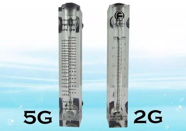 <水易購淨水-新竹+竹北店>面板式流量計 (2G、5G二款規格)