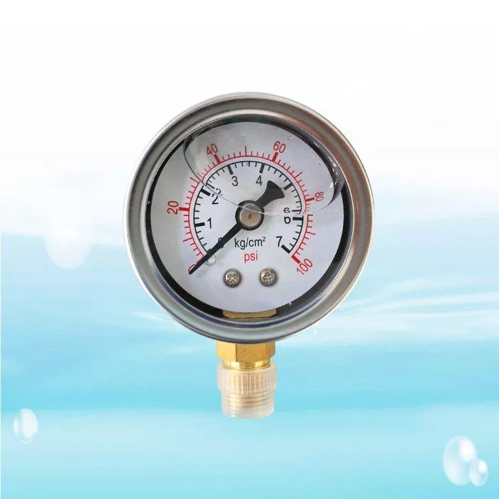 【水易購淨水-新竹+竹北店】油壓錶/壓力錶/直立式7KG