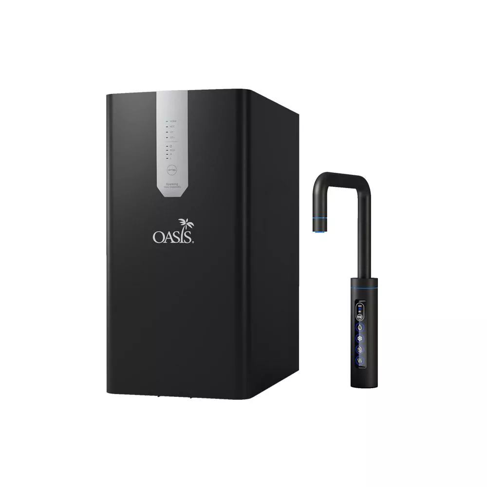 【美國OASIS】【含安裝】櫥下極奢氣泡三溫UVC飲水機(單機/不含前置RO淨水器)