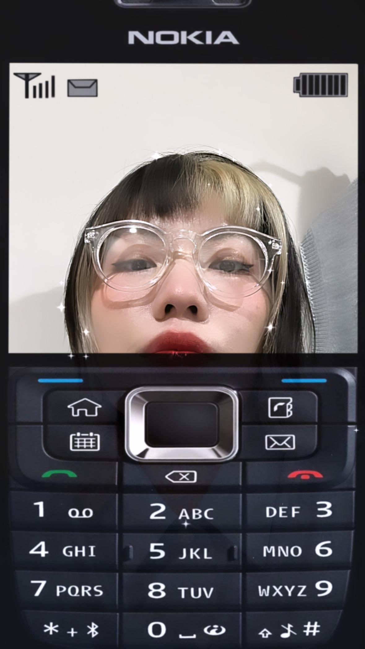 Korea 透明圓框眼鏡