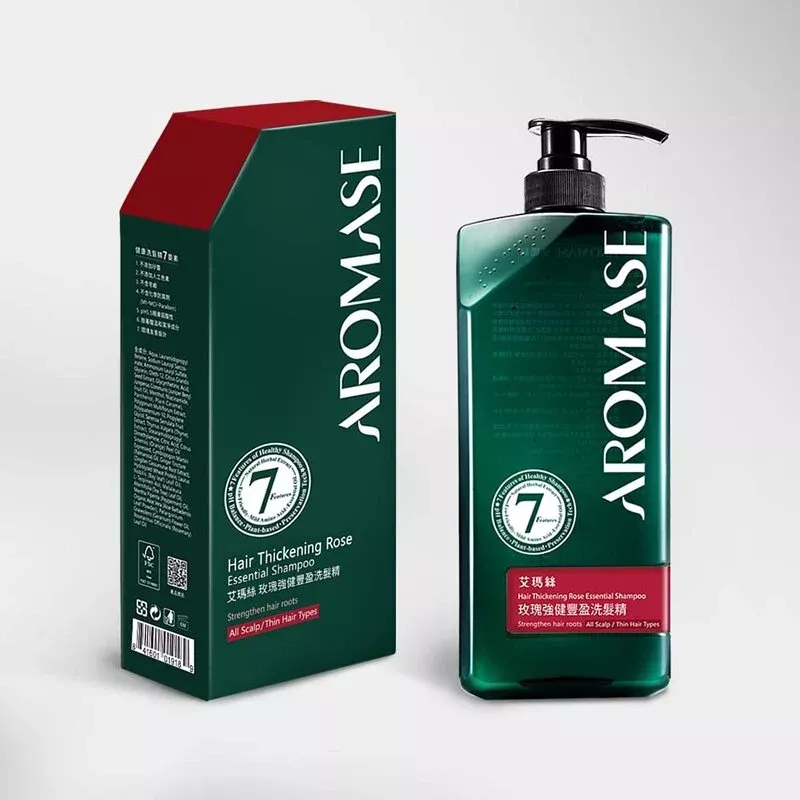 AROMASE艾瑪絲_玫瑰強健豐盈洗髮精1000mL