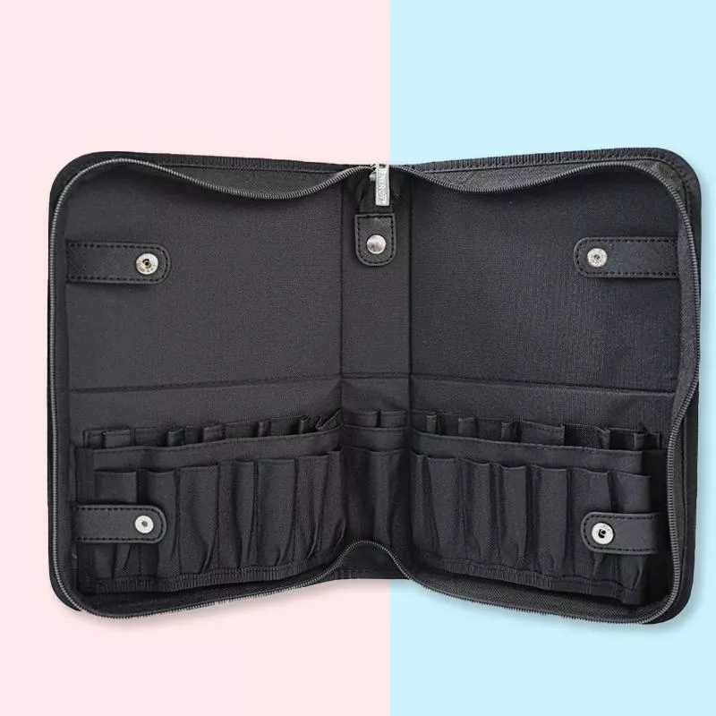 Tommy&Anson15孔立式刷具包/刷具包/帆布刷具包/刷具收納/