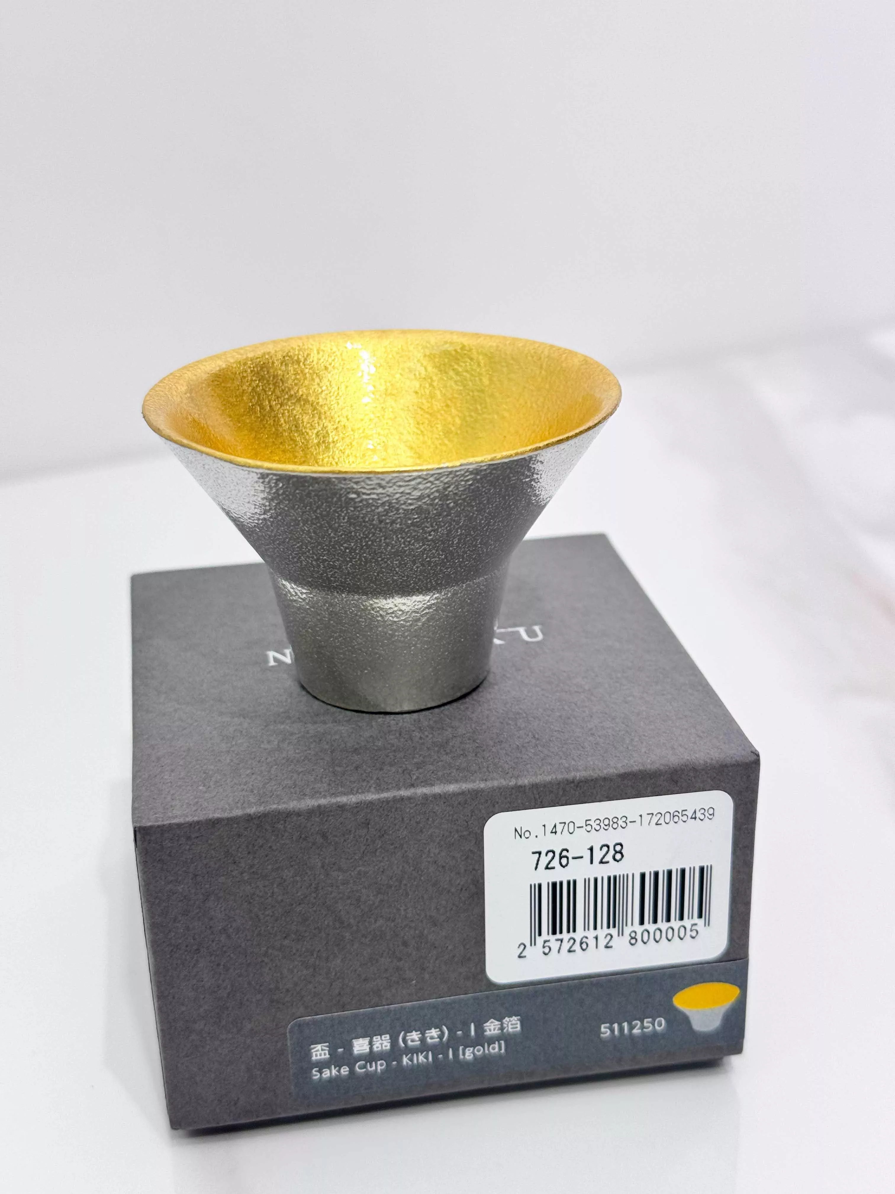NOUSAKU能作金箔清酒杯~100%錫制清酒杯/日本製/台灣現貨