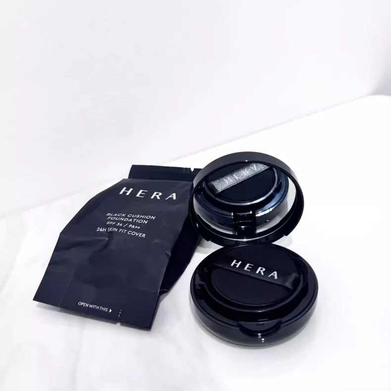 韓國HERA赫拉 Jennie代言款～黑金持久型氣墊5g(21N1香草色)/中樣/台灣現貨