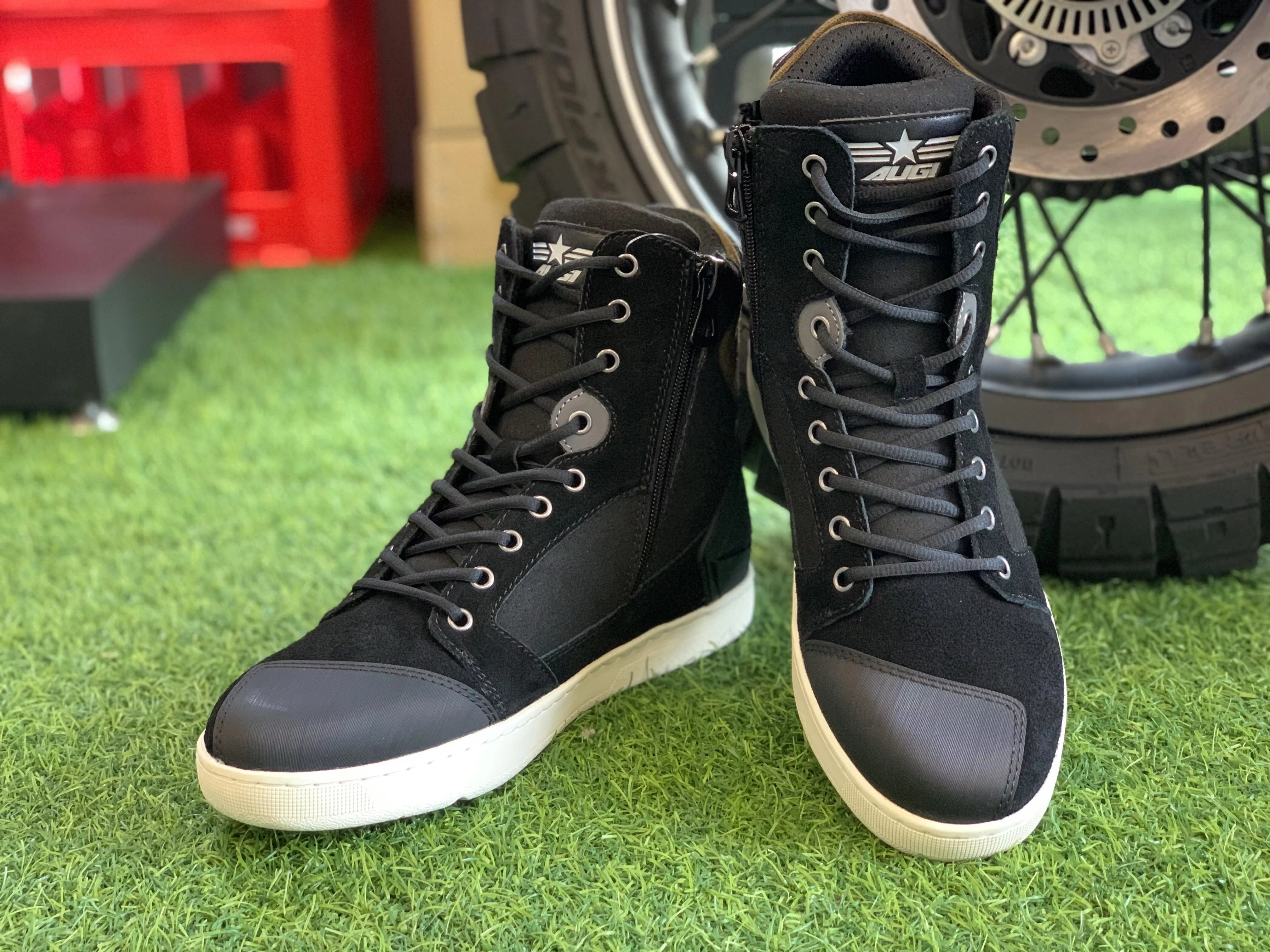 AUGI-AU10 反毛皮車靴