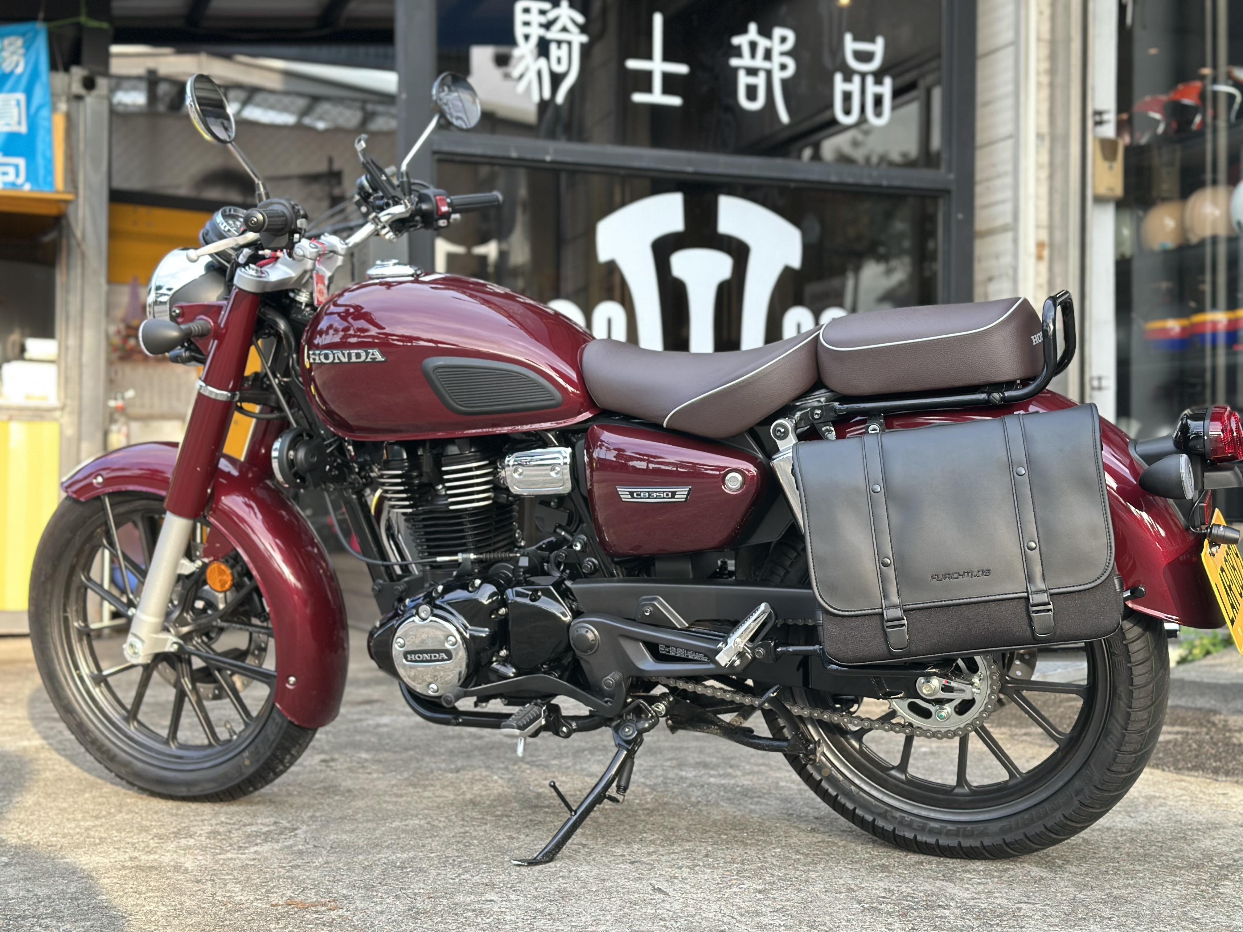 德國furchtlos富合樂斯機車復古馬鞍包12L
