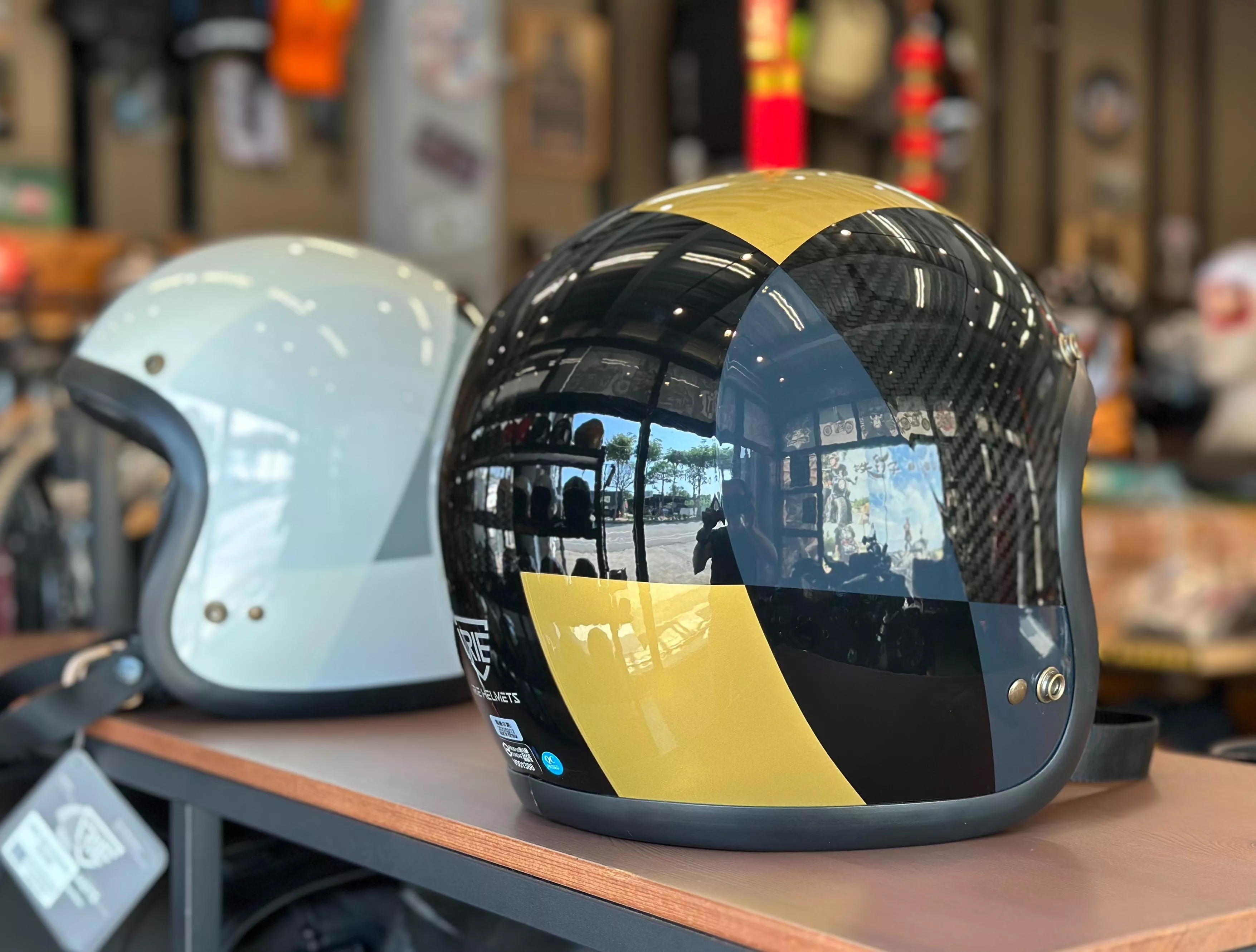 IRIE SUNDAE 聖代 2.0 全碳纖復古安全帽