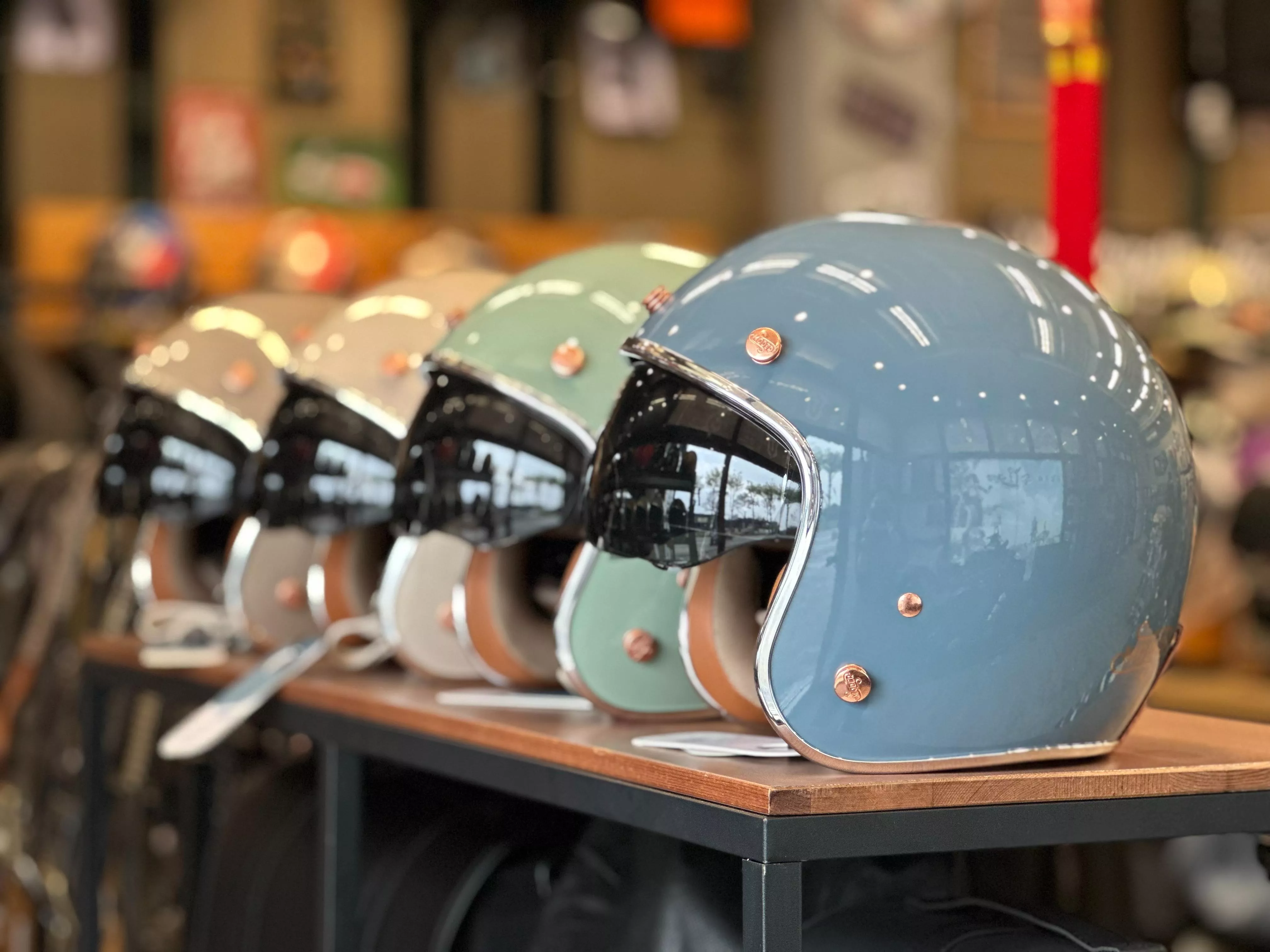 摩德MORENDIⅡ莫蘭迪(小帽體內鏡款)復古安全帽