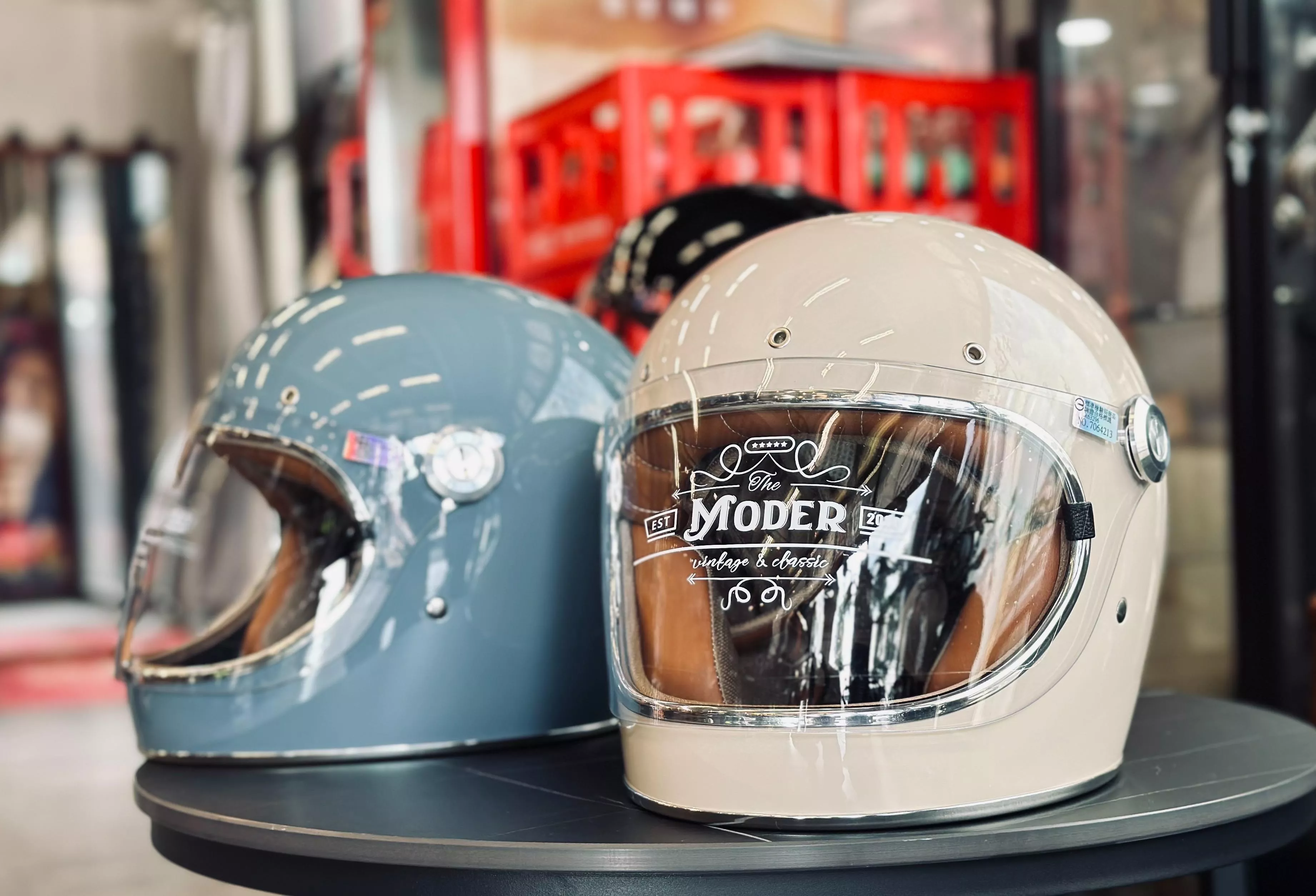 摩德 ADELINE艾德林 復古全罩安全帽