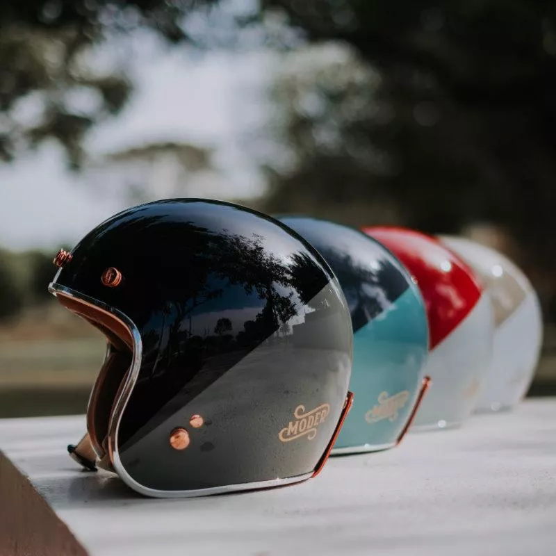 摩德ARON艾倫 復古安全帽