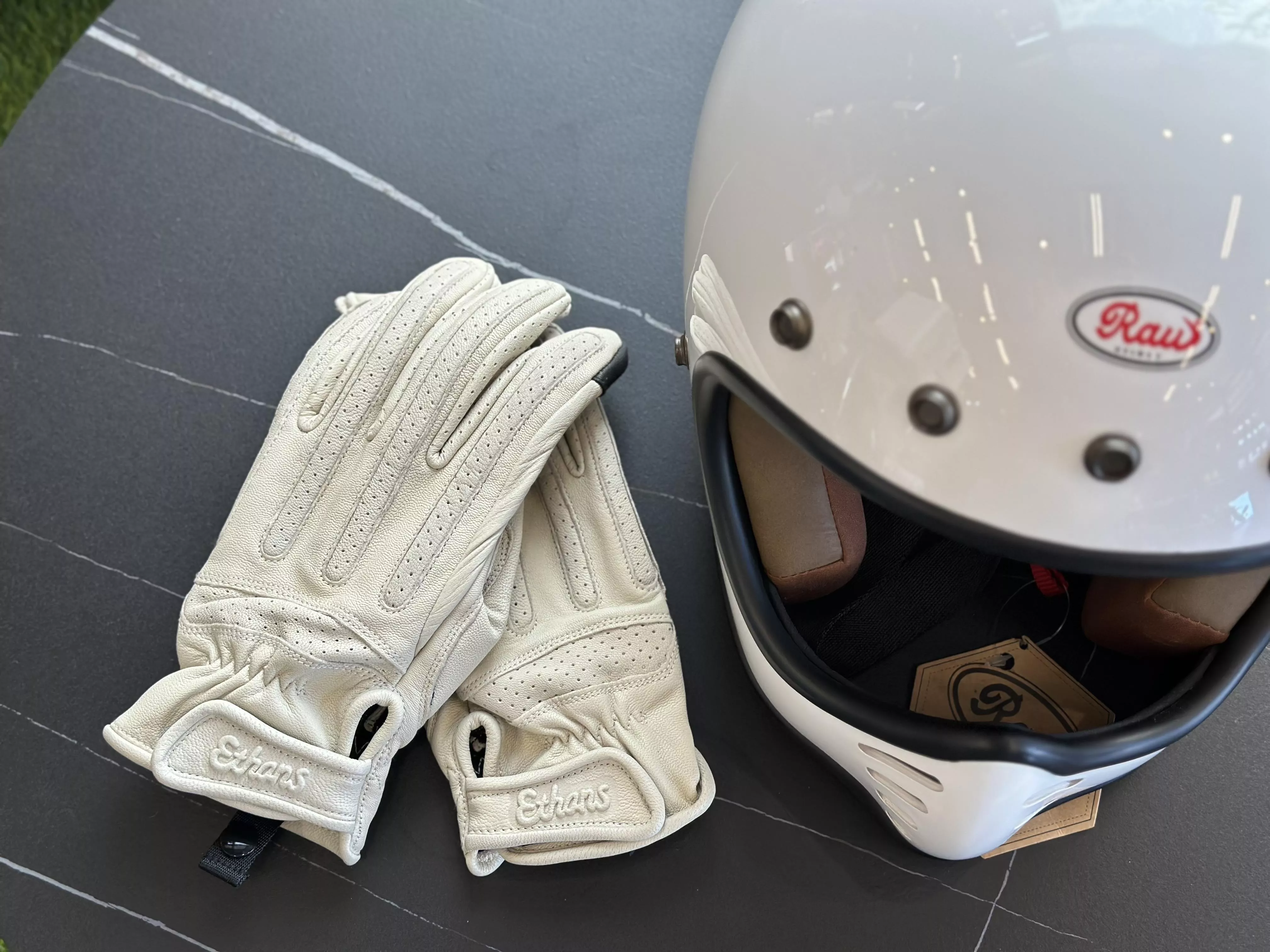 ETHANS尹森復古小羊皮手套(無護具)