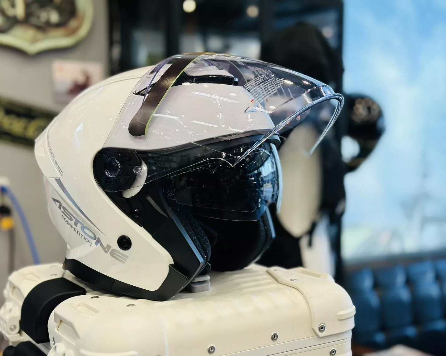 ASTONE DJ15 彩繪 XA1 半罩安全帽