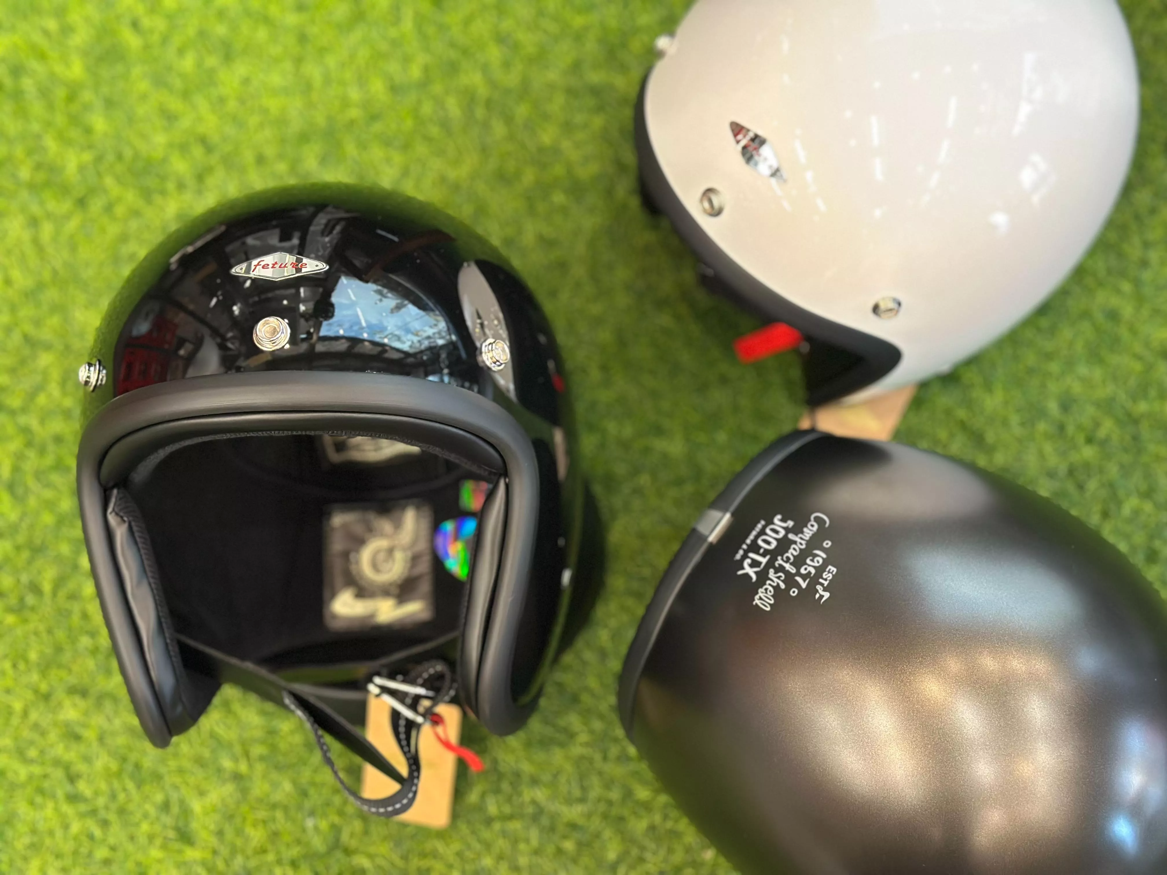 飛喬500-TX Compact Shell(小帽體)復古安全帽