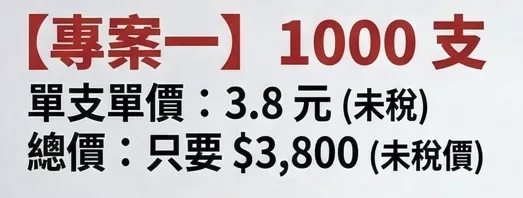 1000支專案